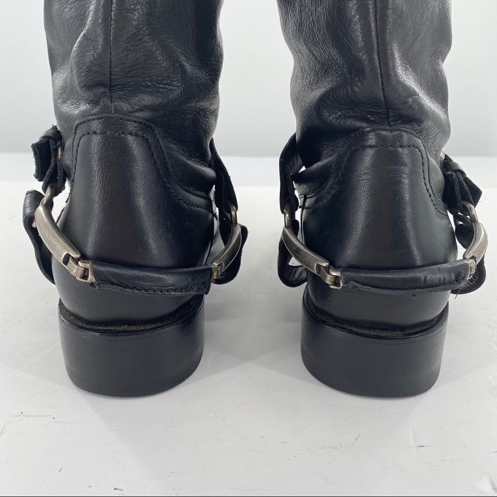 TRASK Leather Harness Riding Boots - Picture 9 of 15